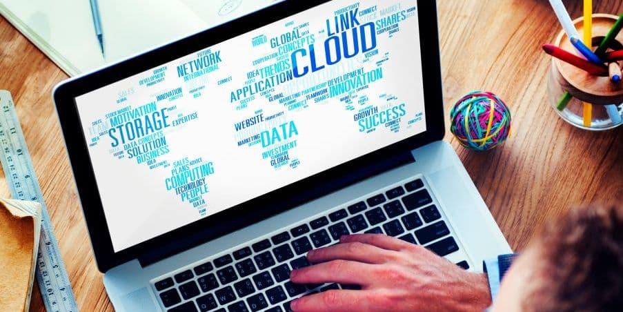 Cloud computing and digital technology concept representing StartSteps training programs in SAP, ServiceNow, and cloud engineering.